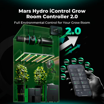 Mars Hydro IControl Smart Grow Room Controller: WiFi App Control For Lights, Temperature, Humidity And VPD